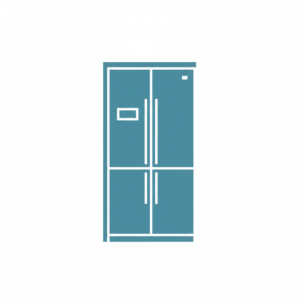 Undercounter fridge repair icon