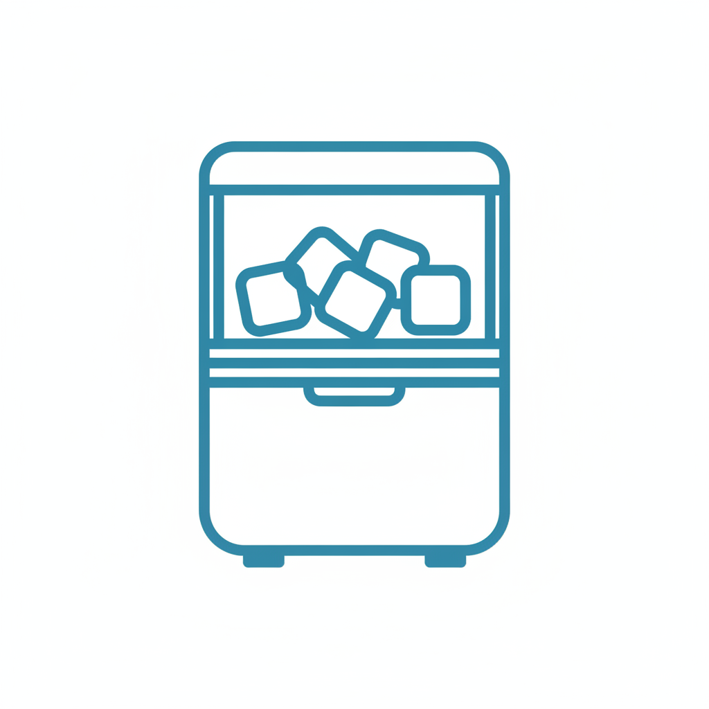 Ice machine repair icon